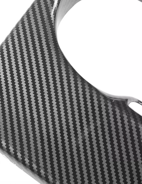 BYD Seal Centre Console Panel Cover - Carbon Fibre Look