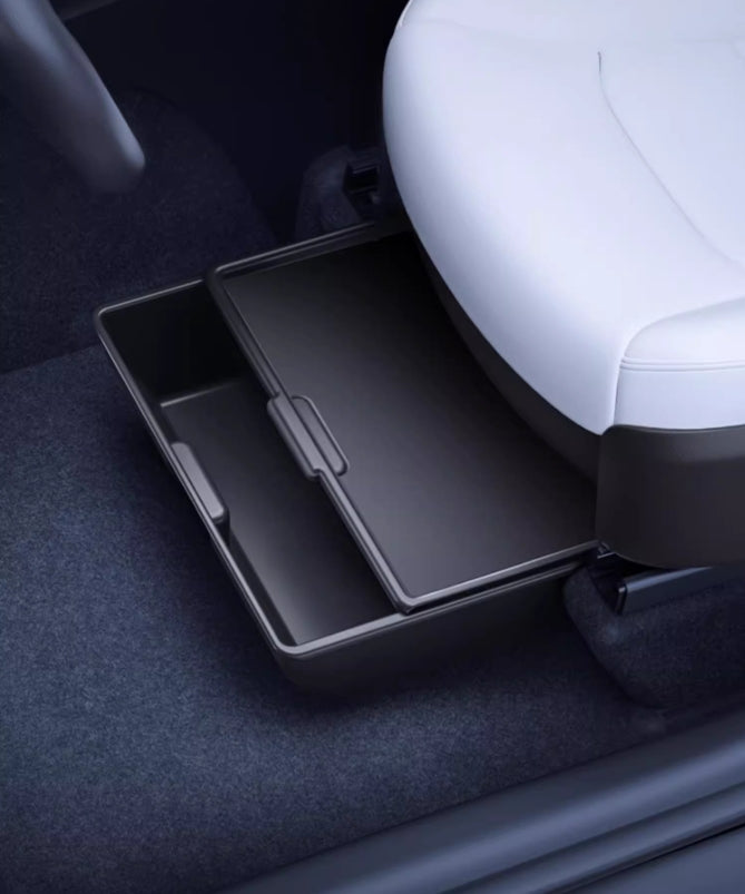 Tesla Model Y Under-Seat Storage Box with Lid