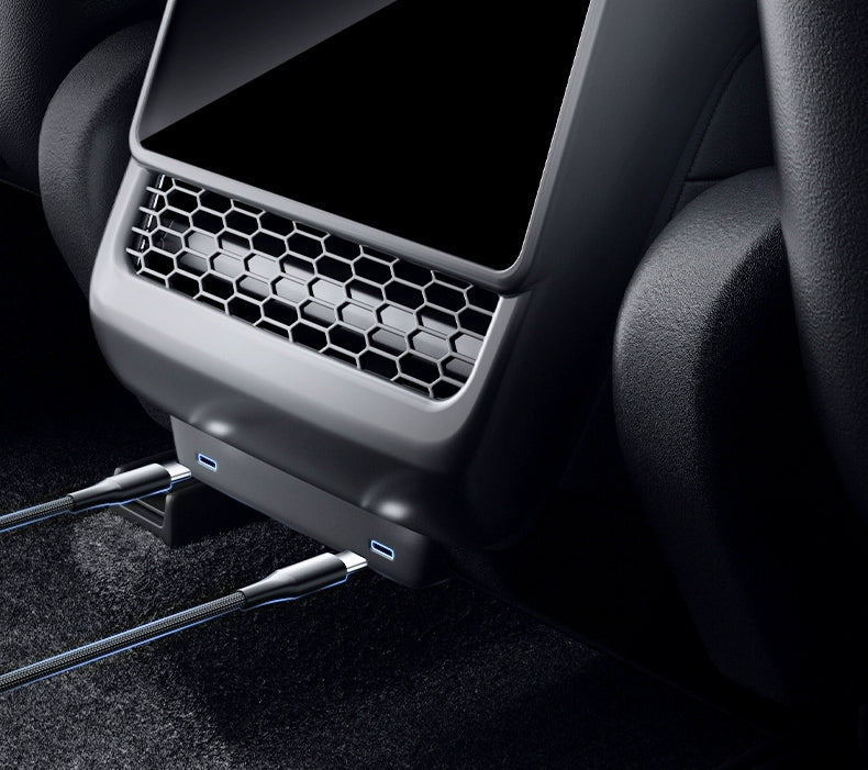 Tesla Rear AC Vent Cover Model Y / 3 Rear Console Protector