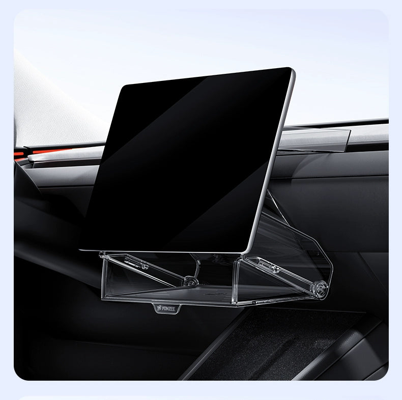 Tesla Hidden Dashboard Storage Box Under Screen