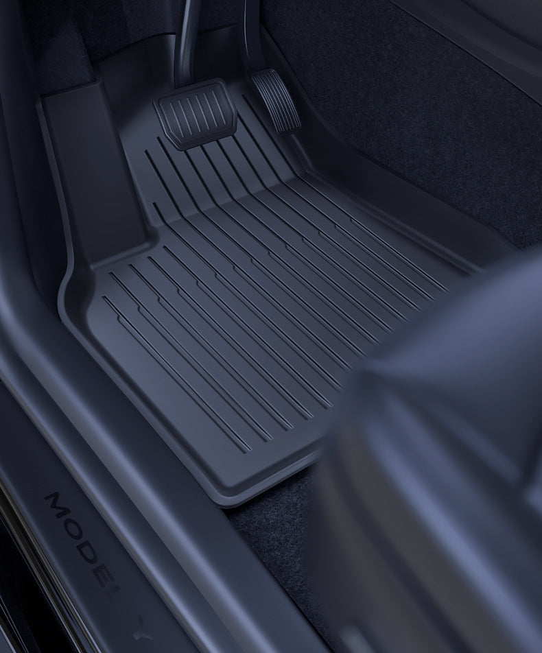 Tesla Model Y Floor Mats  All-Weather TPE (2025)
