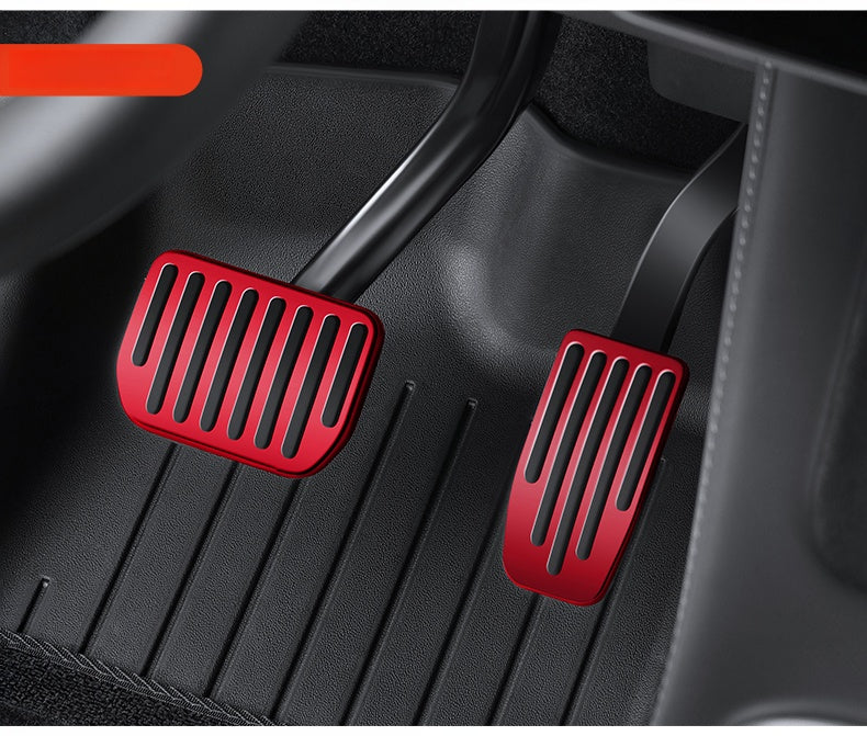 Tesla Model Y / 3 Performance Pedal Covers  Aluminium Set