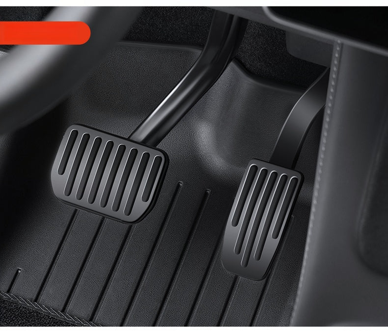 Tesla Model Y / 3 Performance Pedal Covers  Aluminium Set