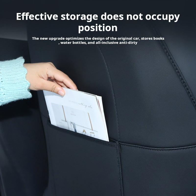 Tesla Model Y / 3 Seat Back Kick Mat (20242025)  2-Pack