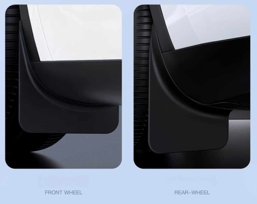 Tesla Mud Flaps (TPE)  Model Y / 3  4-Piece Set