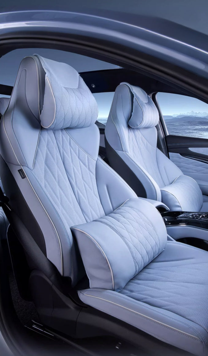 BYD Seal Headrest & Lumbar Cushion Set  6 Options, 2 Colours