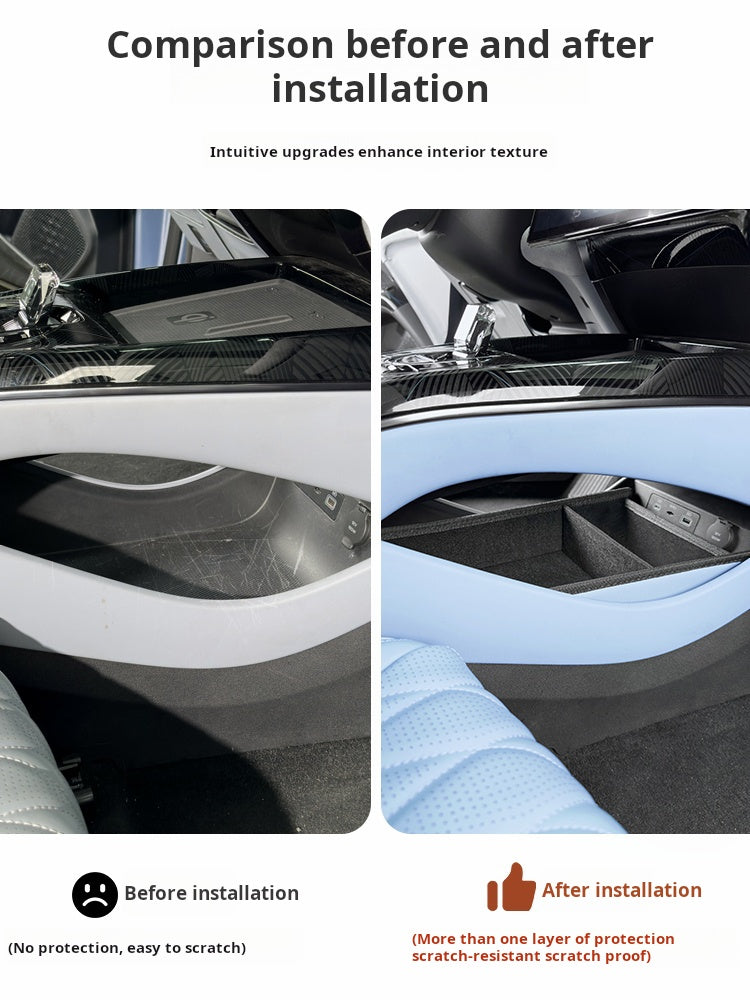 Centre Console Lower Storage Organizer